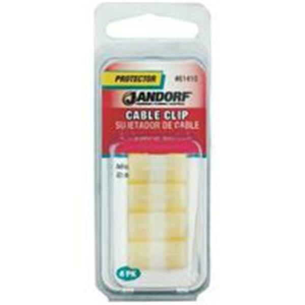 Jandorf Cable Clip Adhesive 1/8 In 61410 3394665